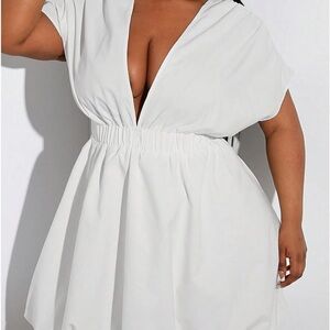 Bubble dress in sz  xl but in blue worn one time on  my be day.